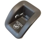 Prowadnica tunel zamknięcia systemu ISOFIX - czarna