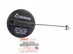 SUZUKI VITARA IGNIS SWIFT JIMNY LIANA KOREK WLEWU PALIWA OE 89260-65G10