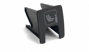 ZAŚLEPKA ZACZEPU ISOFIX SKODA KAROQ 2018- 57A887187A CZARNA ORYGINAŁ