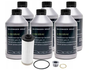 ORYGINALNY ZESTAW WYMIANY OLEJU DSG DQ381 DQ500