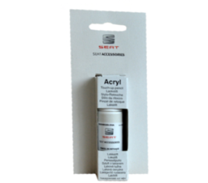 Lakier na zaprawki w sztyfcie SEAT LB9A candyweiss