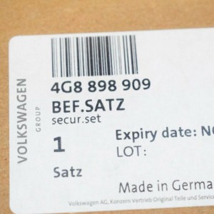 Zestaw mocowań klipów nakładki progowej Audi A7 4G