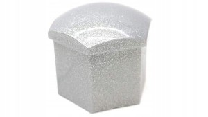 Nakładka kapsel śruby felgi VW Audi SREBRNA połysk